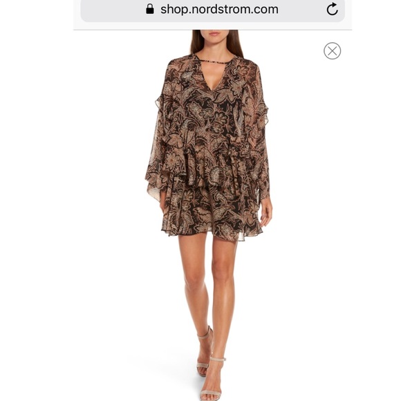 Chelsea28 Ruffle Layer Minidress - Picture 4 of 8